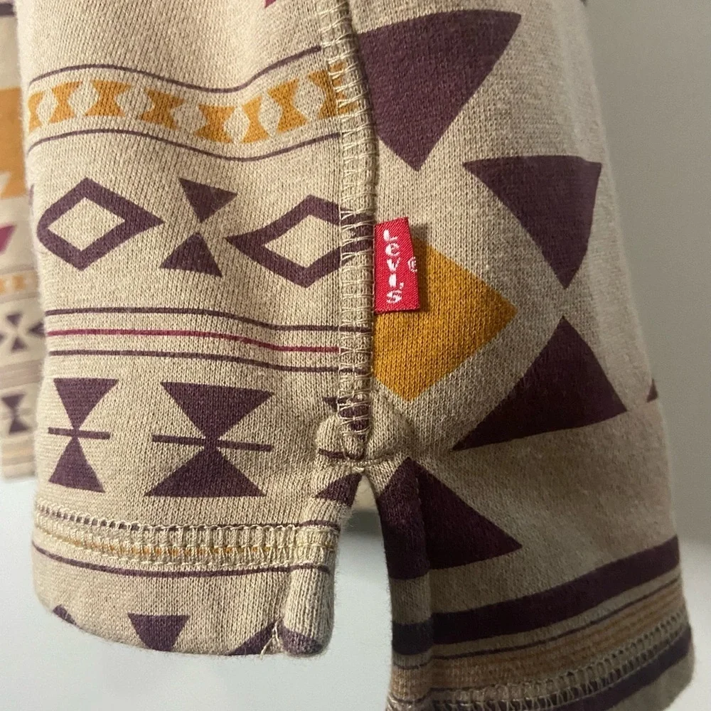 Levi’s Men’s Hixton Aztec print sweatshirt Sz L